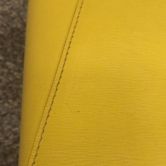 Polo Ralph Lauren Medium Yellow Purse - Picture 11 of 13
